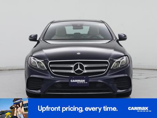 Blue 2017 Mercedes-Benz E-Class