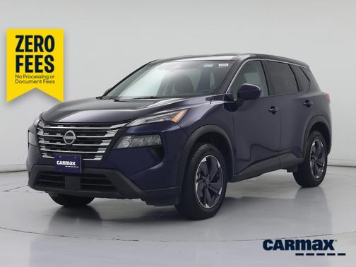 Blue 2025 Nissan Rogue SV