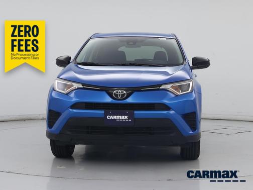 Blue 2018 Toyota RAV4 LE