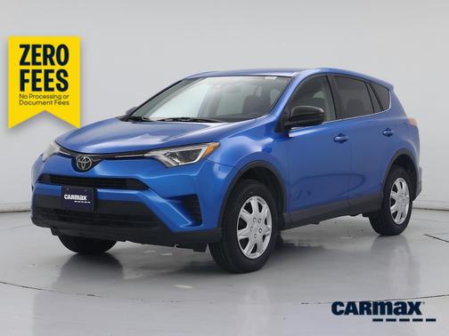 Blue 2018 Toyota RAV4 LE