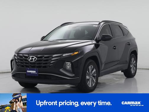 Black 2022 Hyundai TUCSON Hybrid Blue
