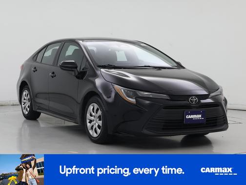 Black 2025 Toyota Corolla LE