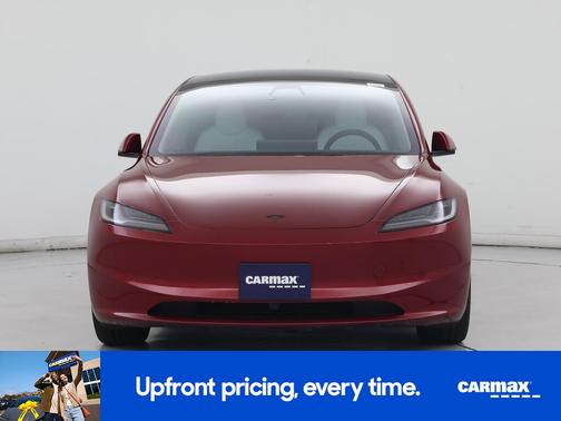 Red 2026 Tesla Model 3 Premium