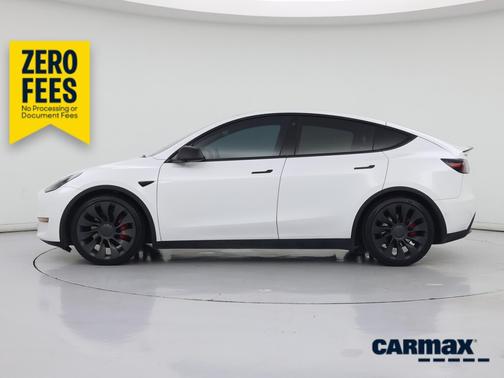 White 2022 Tesla Model Y Performance