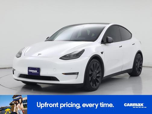 White 2022 Tesla Model Y Performance