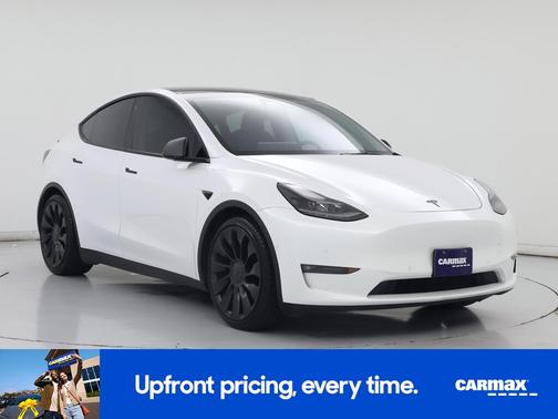 White 2022 Tesla Model Y Performance