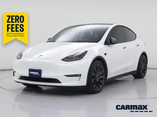White 2022 Tesla Model Y Performance