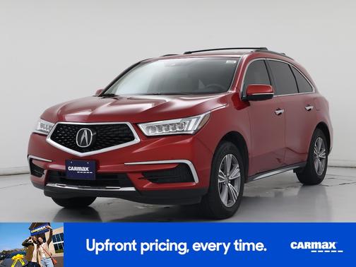Red 2020 Acura MDX