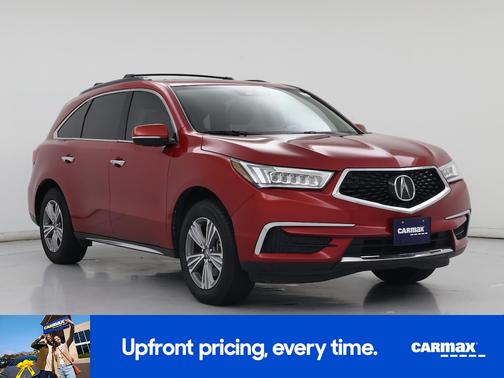 Red 2020 Acura MDX