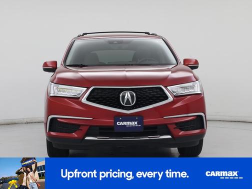 Red 2020 Acura MDX