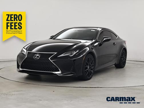 Black 2022 Lexus RC 350