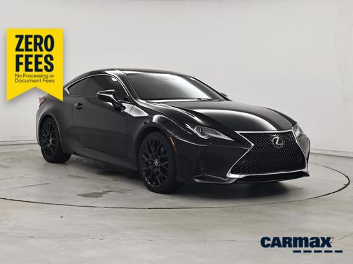 Black 2022 Lexus RC 350