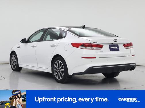 White 2019 Kia Optima LX