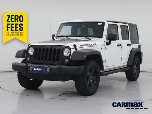 White 2017 Jeep Wrangler Unlimited Big Bear