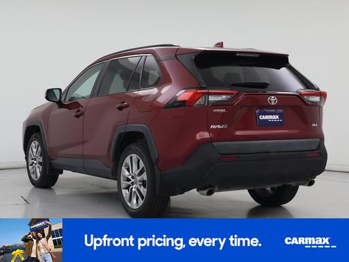 Red 2022 Toyota RAV4 XLE Premium