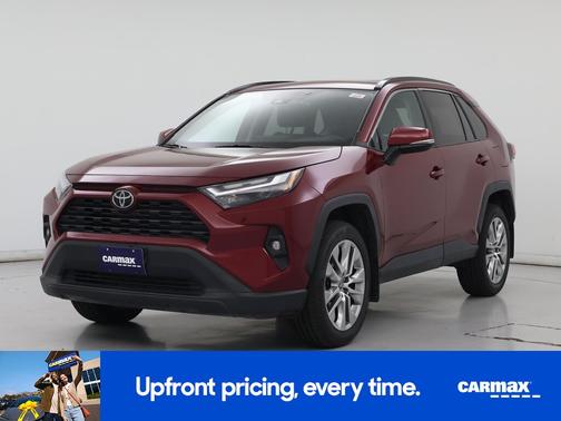 Red 2022 Toyota RAV4 XLE Premium