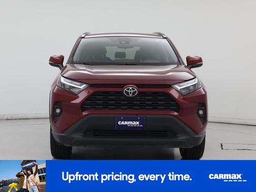 Red 2022 Toyota RAV4 XLE Premium