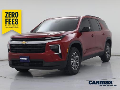 Red 2024 Chevrolet Traverse LT