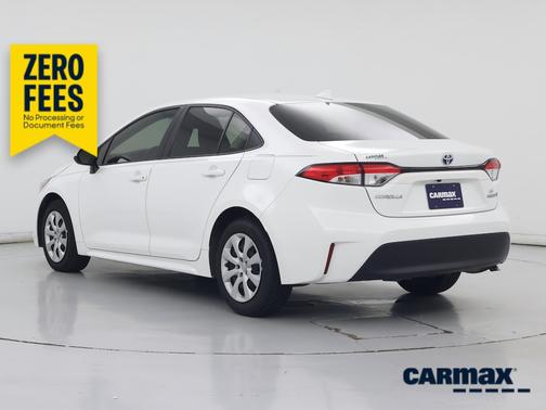 White 2024 Toyota Corolla Hybrid LE