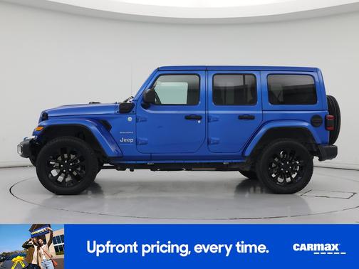 Blue 2023 Jeep Wrangler 4xe Unlimited Sahara