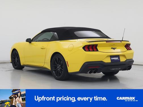 Yellow 2024 Ford Mustang Ecoboost Premium