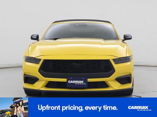 Yellow 2024 Ford Mustang Ecoboost Premium