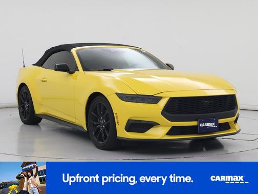 Yellow 2024 Ford Mustang Ecoboost Premium