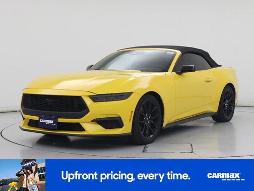 Yellow 2024 Ford Mustang Ecoboost Premium