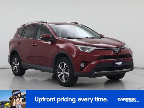 Burgundy 2018 Toyota RAV4 XLE