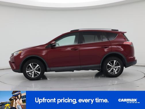 Burgundy 2018 Toyota RAV4 XLE