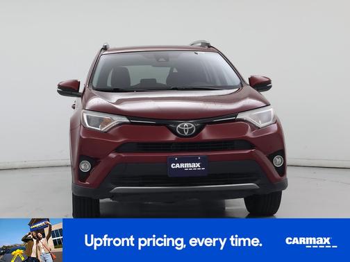 Burgundy 2018 Toyota RAV4 XLE