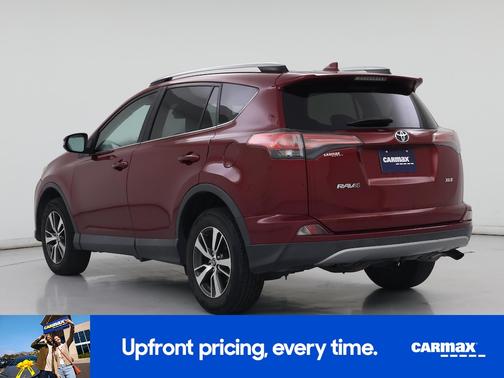 Burgundy 2018 Toyota RAV4 XLE