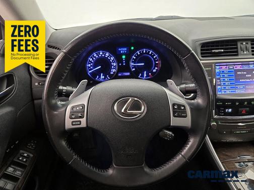 Red 2014 Lexus IS 350