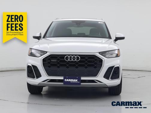 White 2023 Audi Q5 S-Line Premium