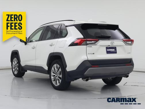 White 2019 Toyota RAV4 Limited