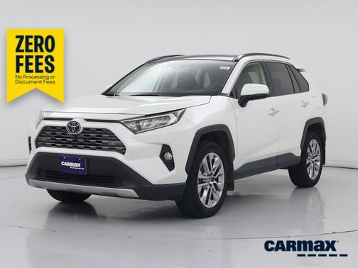 White 2019 Toyota RAV4 Limited