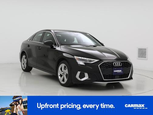 Black 2023 Audi A3 Premium