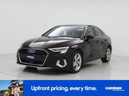 Black 2023 Audi A3 Premium