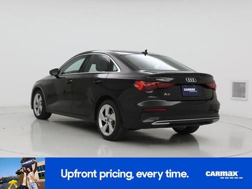 Black 2023 Audi A3 Premium