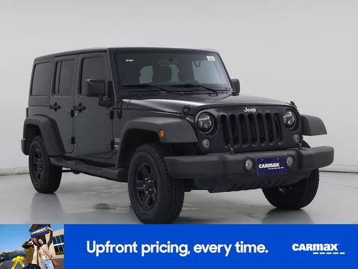 Gray 2017 Jeep Wrangler Unlimited Sport