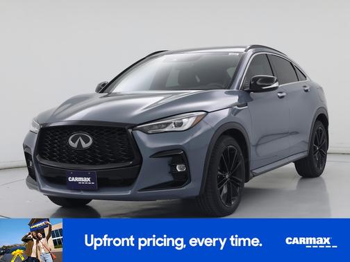 Blue 2023 INFINITI QX55 Luxe
