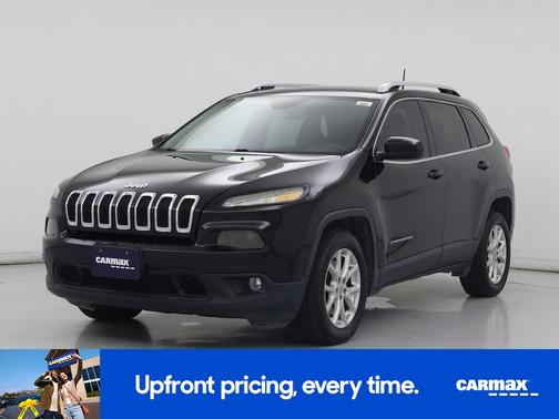 Black 2018 Jeep Cherokee Latitude