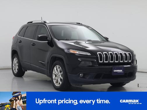 Black 2018 Jeep Cherokee Latitude