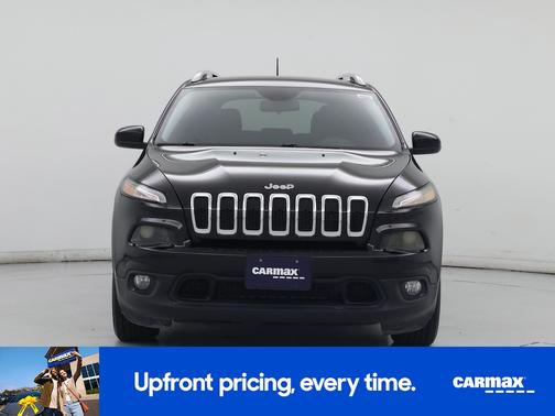 Black 2018 Jeep Cherokee Latitude