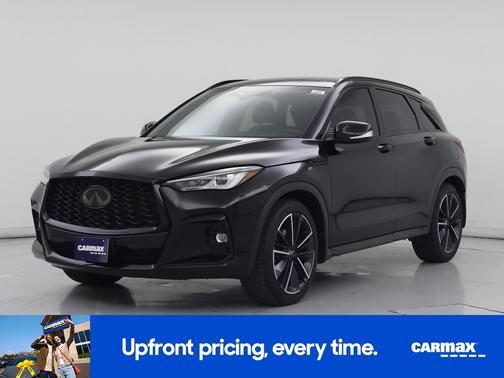 Black 2023 INFINITI QX50 Sport