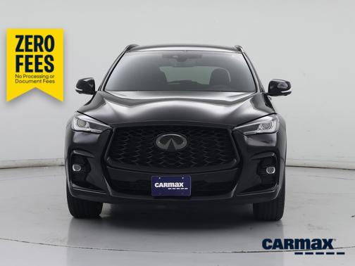 Black 2023 INFINITI QX50 Sport
