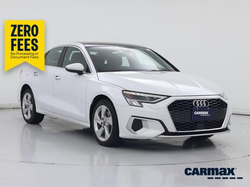 White 2024 Audi A3 Premium