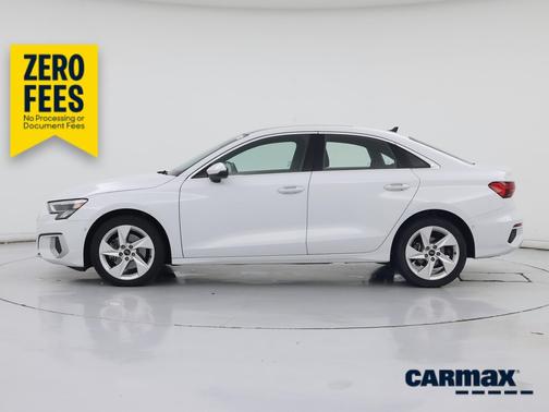 White 2024 Audi A3 Premium