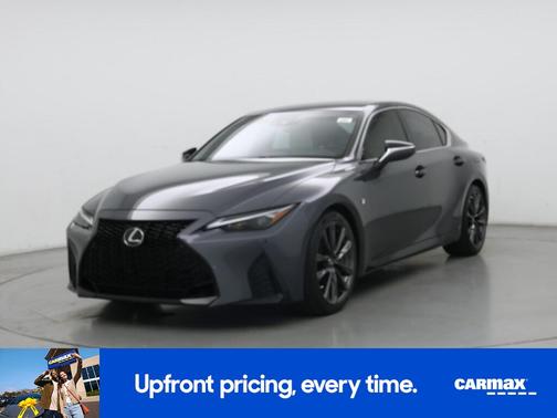 Gray 2021 Lexus IS 350 F-Sport