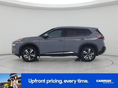 Gray 2023 Nissan Rogue Platinum